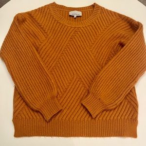 Heartloom chunky knit sweater (L) - great condition!